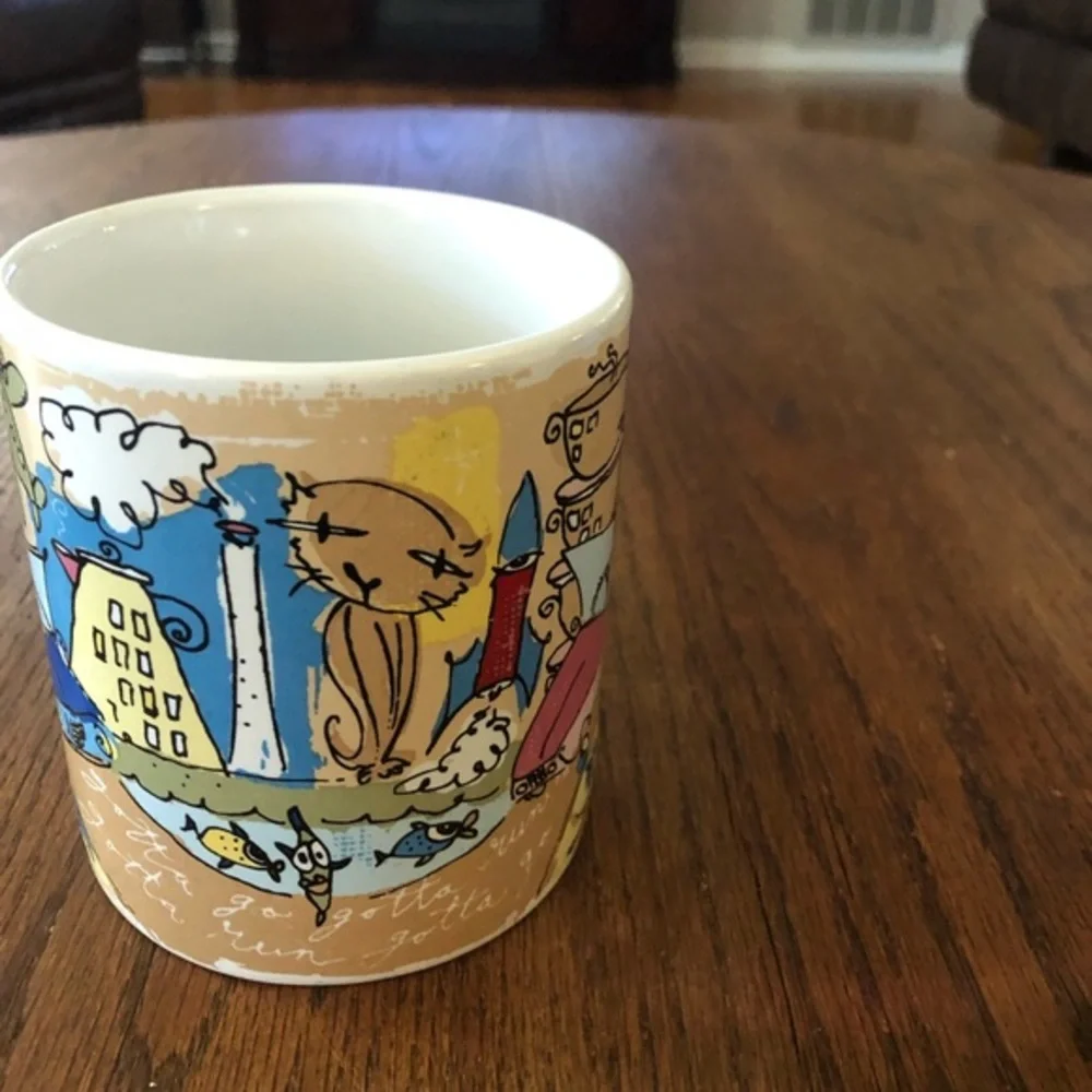 Great design and condition, Barnes and Noble coffee cup!